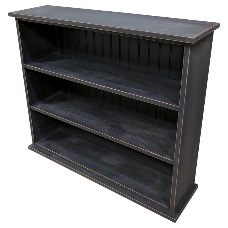 Alekos Small Bookcase, Old Black