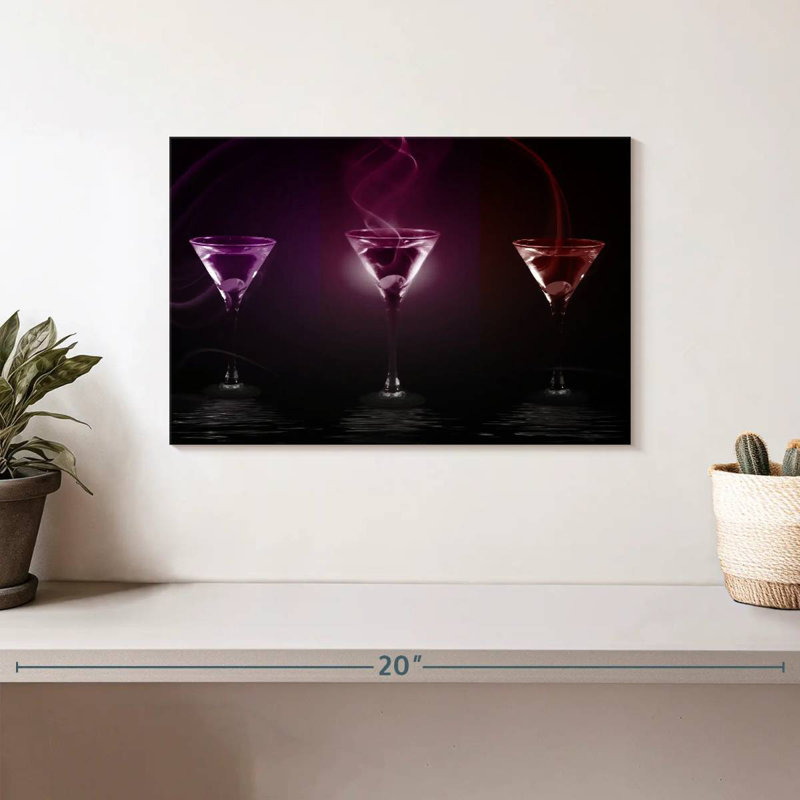 Yarlin - cocktails modernes, H 20 po x l 30 po