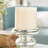 Glass Handmade Turned Style Pillar Candle Holder with Faux Mercury Glass Finish 2 - Pieces-1684789439