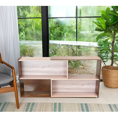 Ava Geometric Bookcase