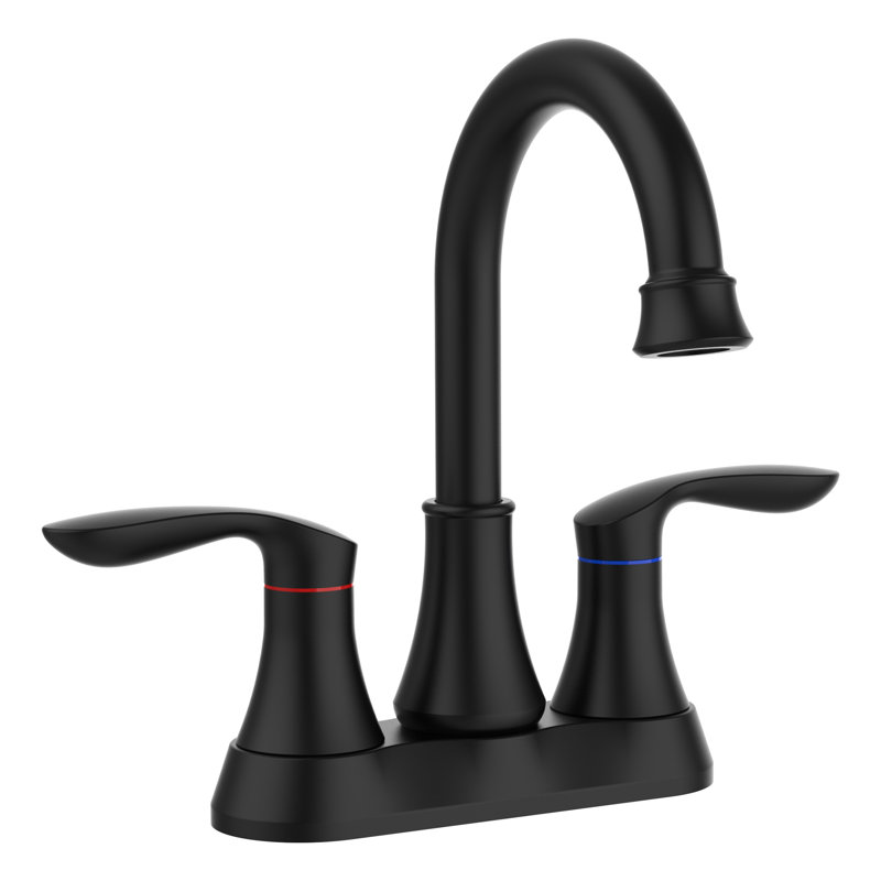 Robinet de lavabo vasque, Noir mat