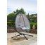 Sariya Folding PVC-coated polyester Swing in Grey-36815153