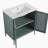 30-inch Freestanding Bathroom Vanity with Ceramic Bowl