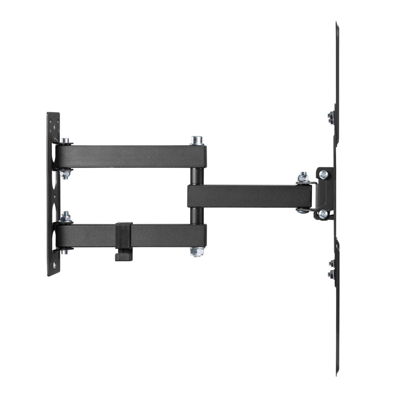 Black Full-Motion Wall Mount for 23-55 Inch TVs