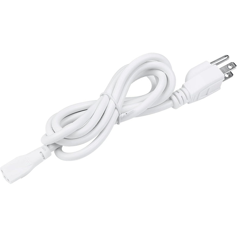 Power Cord, Led Under Cabinet Light Power Cable, 120v, Additional Power Cord