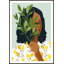 «Botany Portrait I» par Victoria Borges - peinture encadrée-1959440324-1918923640