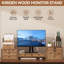 Manufactured Wood Monitor Stand