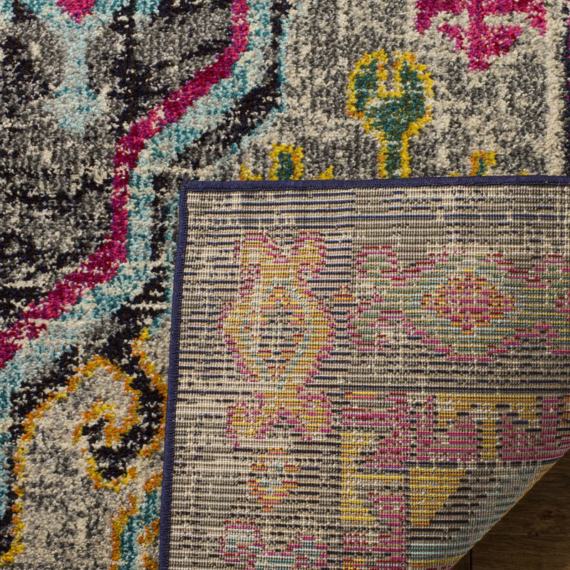 Tapis performance oriental Donnalynn, Rectangle 4 pi x 5 pi 7 po