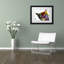 « the pop cat », impression sur toile encadrée-17982213