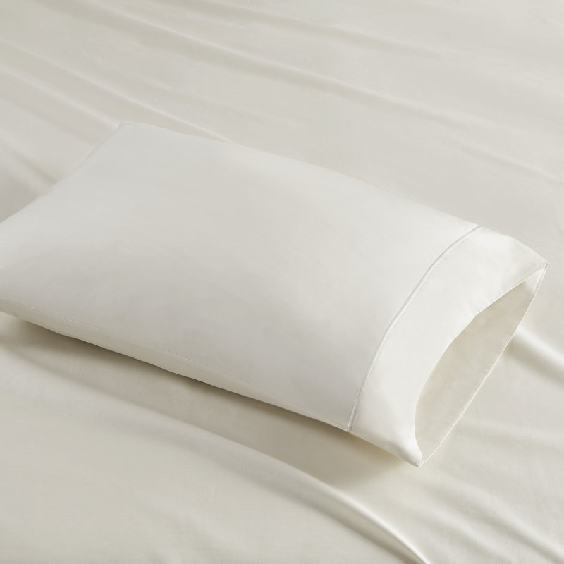 Croscill Luxury Egyptian 500TC Cotton Sheet Set, Queen, Ivory