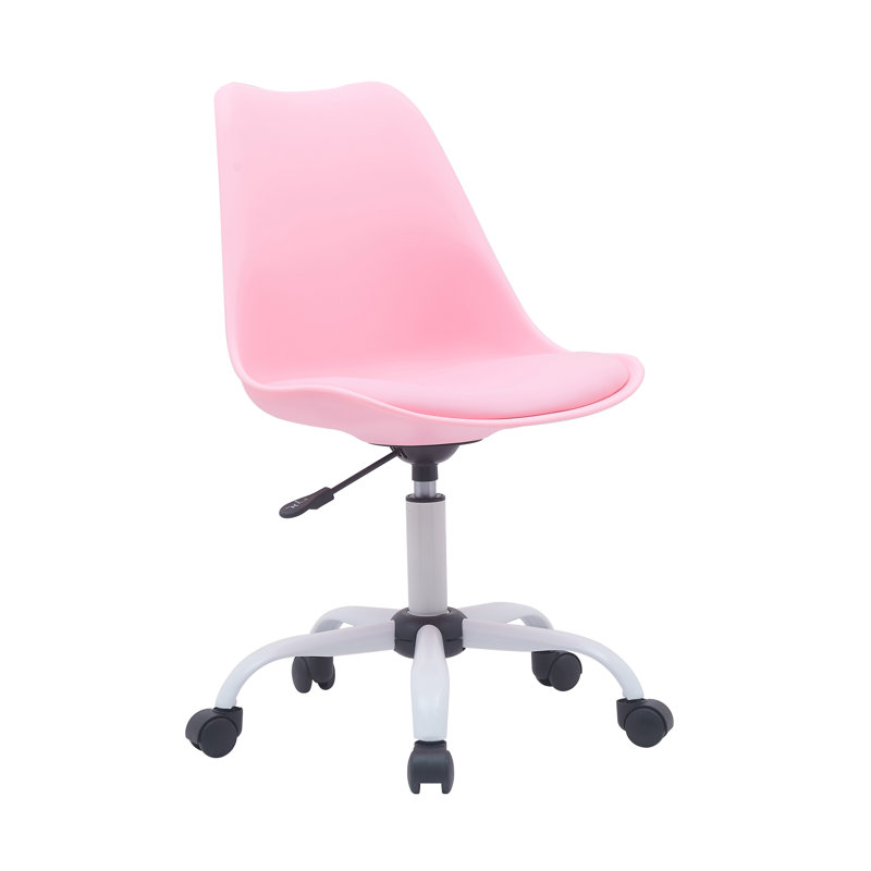 Chaise de bureau Beppina, Rose