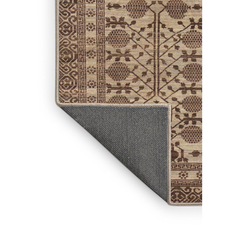 Tapis décoratif multicolore à motif abstrait, Rectangle 2 pi x 4 pi