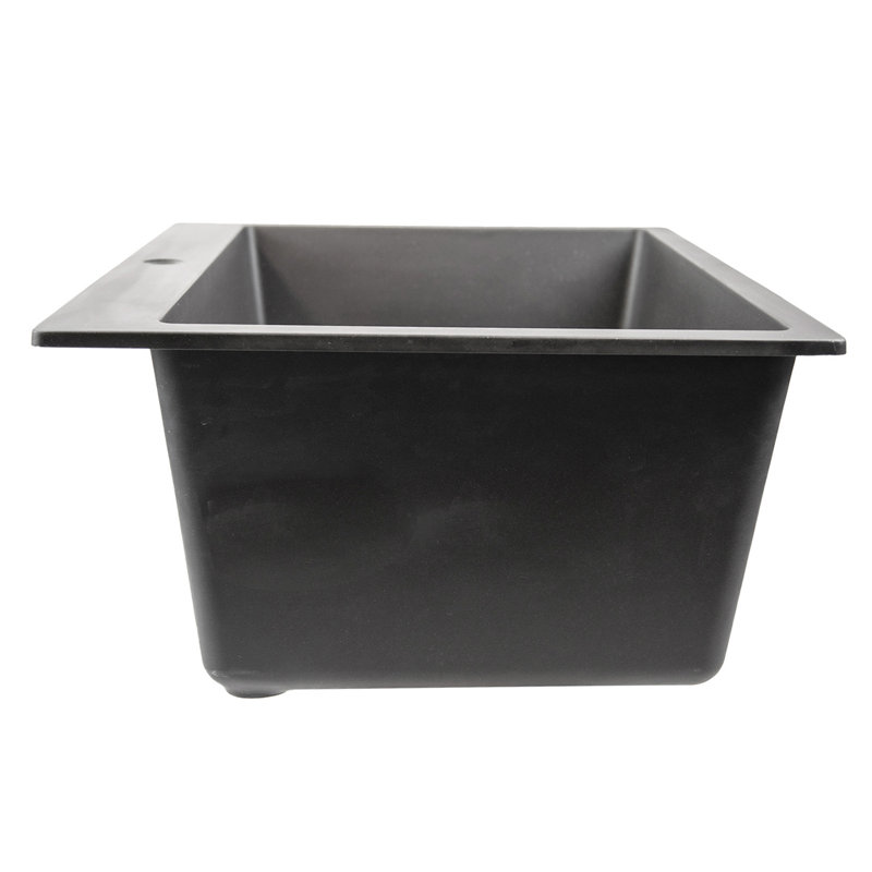 Rockport 25'' L x 21.75'' W Laundry Sink, Titanium
