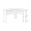 Bureau d'ordinateur, bureau personnel, coin, tablettes de rangement, L 48 po, forme en L, travail, ordinateur portable, stratifié, contemporain-835151358