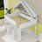Wooden Frame Loft Bed With Cabinets And Shelves-1775177297