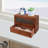 2-Tier Wooden Storage Cabinet