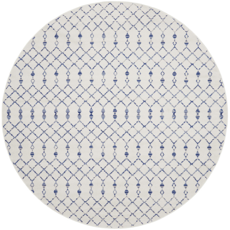 Tapis ivoire Harriet, Rond 8 pi
