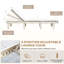 200cm Long Acacia Single Chaise