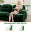 4 modulaires avec tissu chenille, coussin, conception ergonomique, et souple, soutien, dossier, options d'épissage-1379965125-1379965127