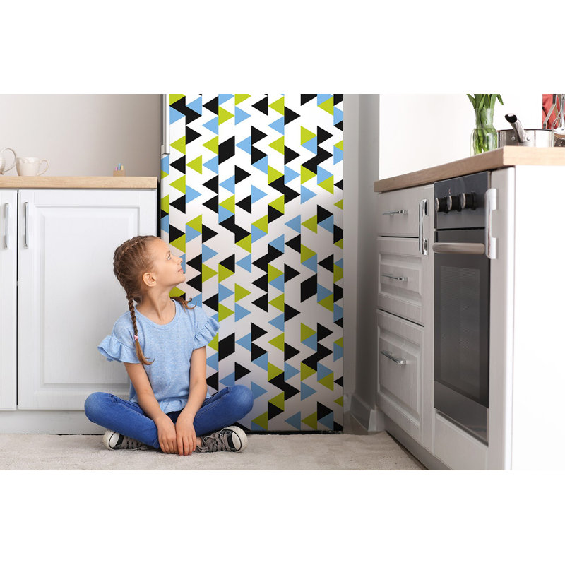 Abstract Door Decal