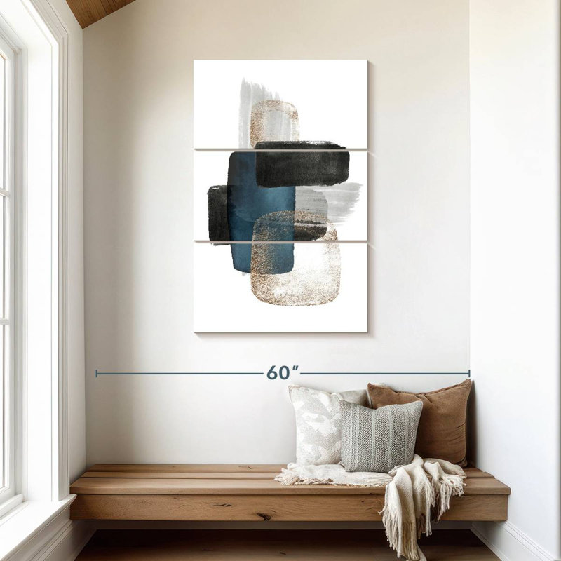 Avery Night Blue II, 45" H x 28" W