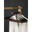 Portemanteau haut de gamme en bois massif et fer de qualité supérieure pour l'organisation de garde-robe, portemanteau élégant en bois pour le rangement des vêtements