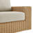 Emery Patio Wicker Outdoor Sofa with Cushions
