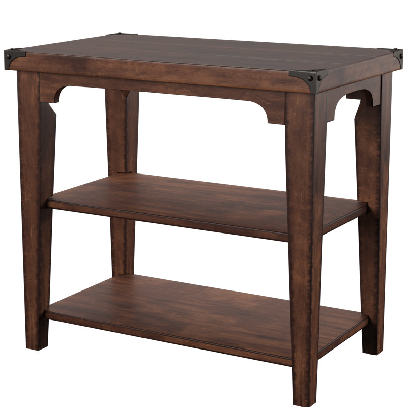 Hornbeck End Table, Dark Brown