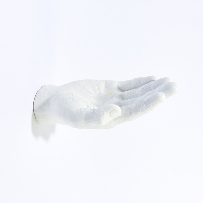 Support mural blanc Semra - 7,5 po de long