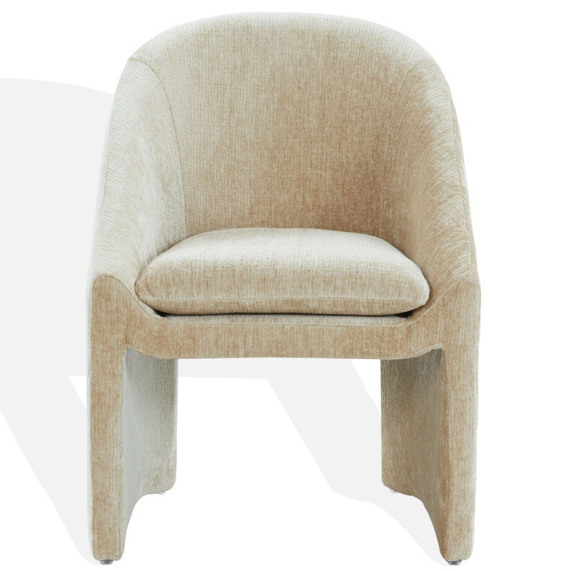 Kagan Chenille Dining Chair, Taupe