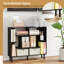 Open Bookshelf Modern Geometric Bookcase-1365791273