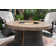 Areefa Round 4 - Person 42" Long Fire Pit Table Dining Set with Cushions
