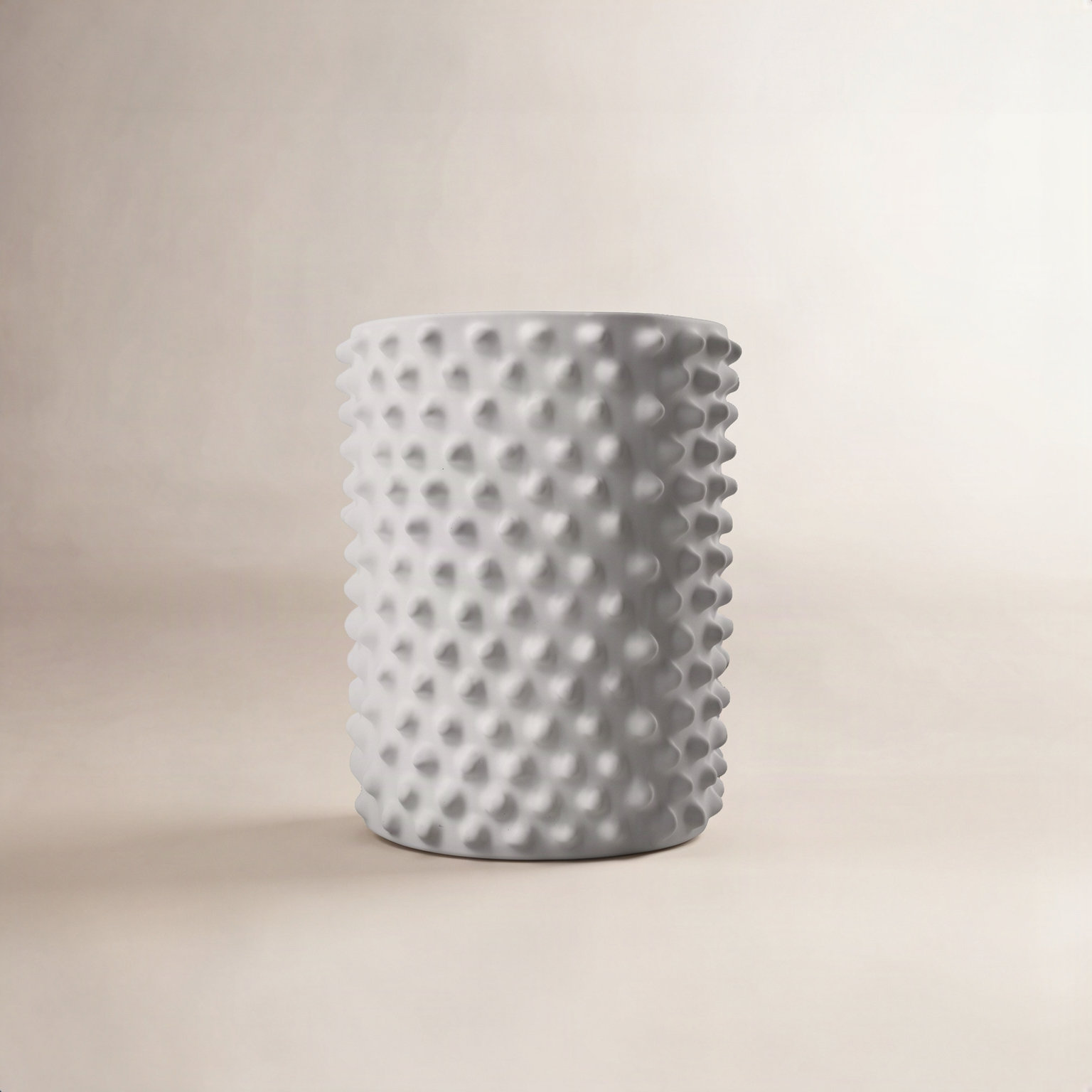 13.78'' Ceramic Table Vase, White