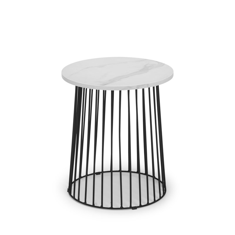 Labuguen Pedestal End Table