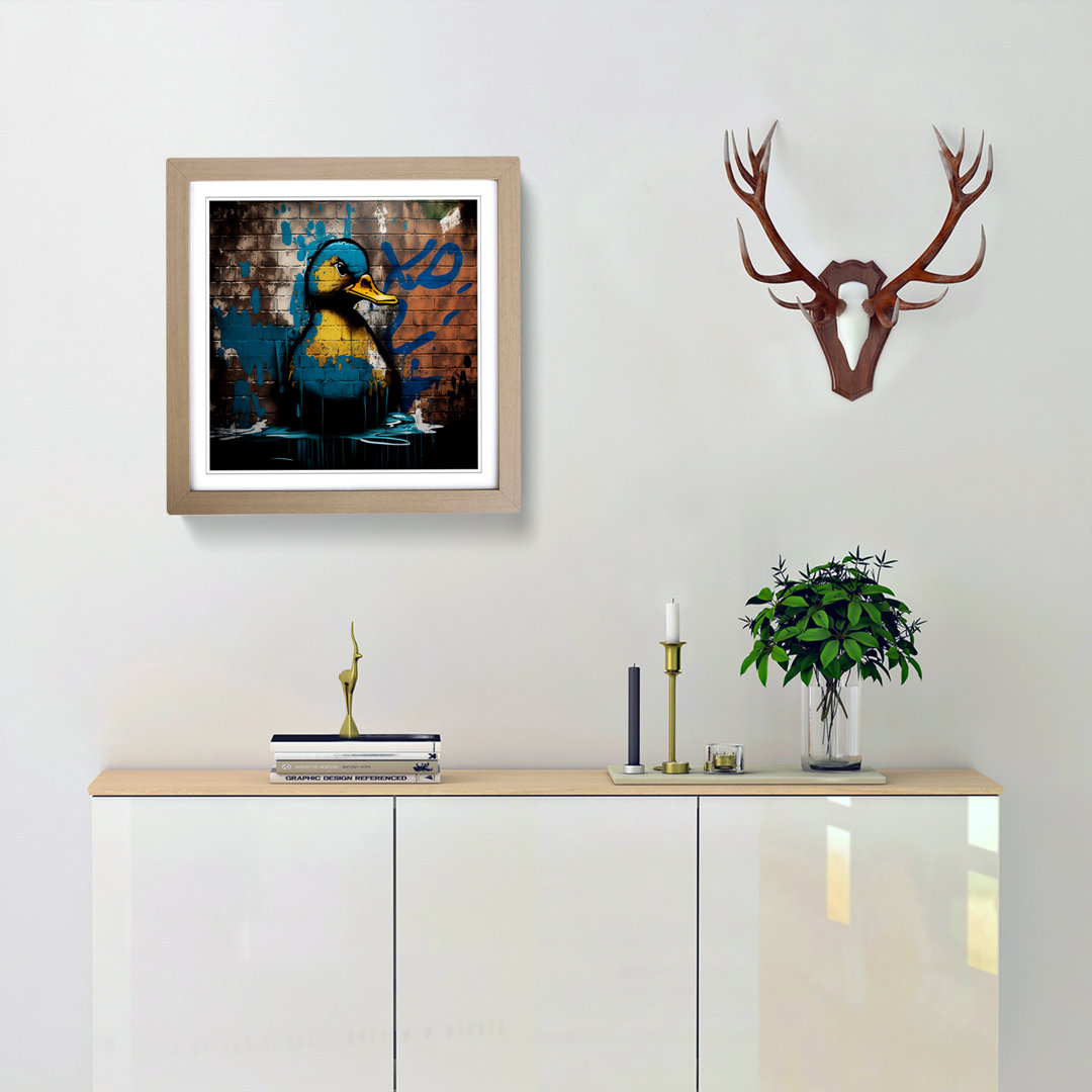 Single Picture Frame Print on Wood