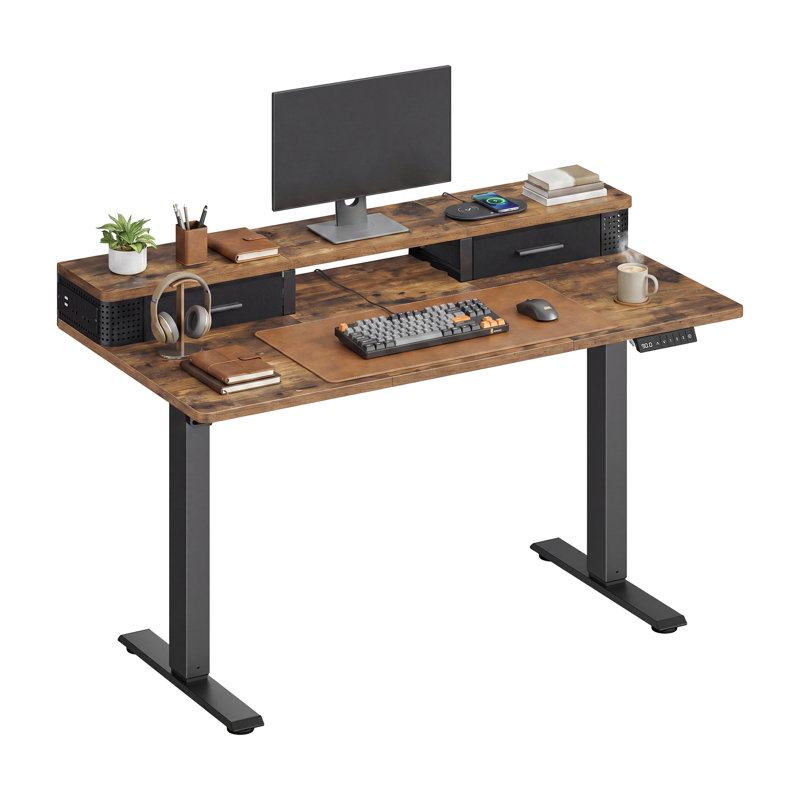 Adjustable Metal Base Standing Desk