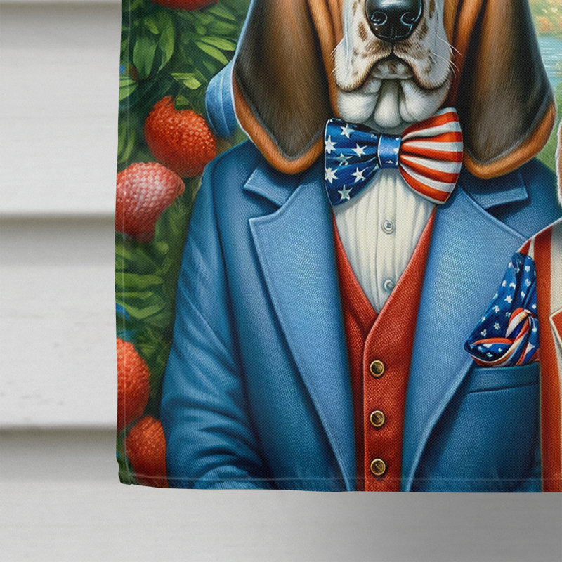Drapeau «All American House», Basset hound