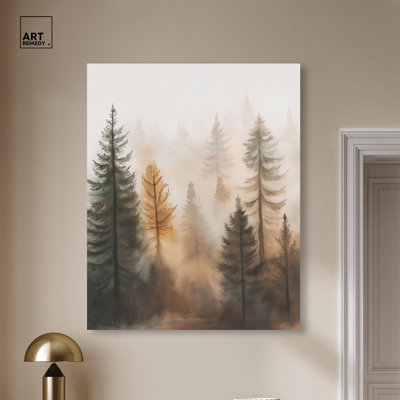 «Misty Pines I» par Art Remedy