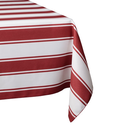 Fort Myers Striped Tablecloth