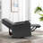 Ryat 33.1'' Wide Modern Faux Leather Power Recliner with Arm Table and Cupholders (Set of 2)-817548731