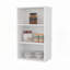 Armoire murale blanche avec rangement ouvert-460499841