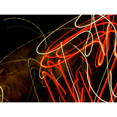 Light Graffiti #3 Print by Adam Sherbell