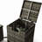 Propane Fire Table With Tank Holder, Ceramic Tile Tabletop, Beige , 15.29" Height, 80Lb And Tile, 15.29In H-844259894