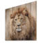Shanequa féroce lion II sur bois-1450637515