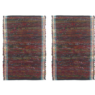 Claudius Cotton Striped Indoor Rug