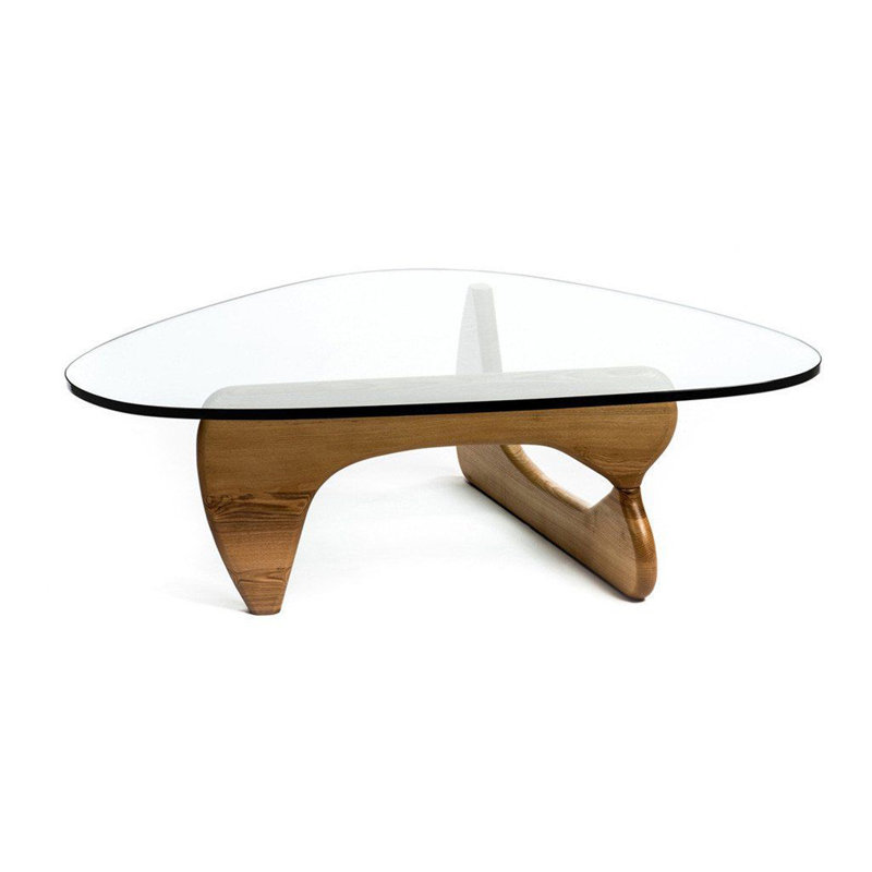 Modholic Triangle Coffee Table, Walnut, Walnut