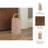 Aritza Teak Wood Decorative Object with Rope Handle - 10" Brown Home Accent for Living Room, Bedroom, Office