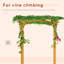 Treillis en bois de style pergola