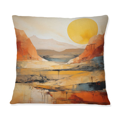 Coussin Bold Landscape Canyon Desert VII - Canyon