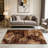 Brown Cloud carpet-easy to clean, machine-washable, soft and comfortable; suitable for door mats, kitchens, living rooms, bedrooms, corridors, and laundry areas. Easy to clean, durable carpet for home decoration.-404427563